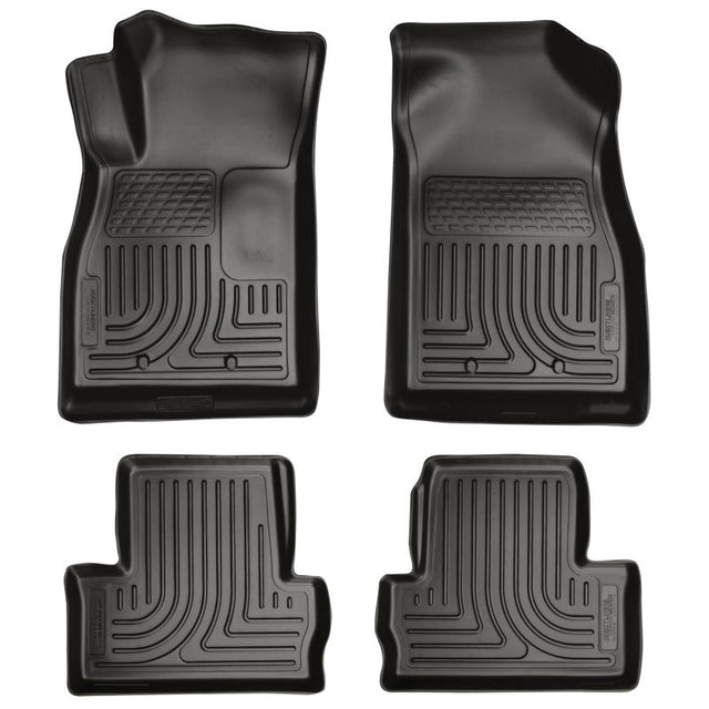 Husky Liners 11-12 Chevrolet Volt WeatherBeater Combo Black Floor Liners Husky Liners Floor Mats - Rubber  AXOPROS
