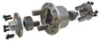 Eaton Detroit Truetrac Differential 28 Spline 1.20in Axle Shaft Diameter 2.73 & Up Ratio Rear 8.5in Eaton Differentials  AXOPROS