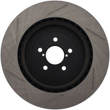 StopTech Power Slot 04 STi Rear Right Slotted Rotor Stoptech Brake Rotors - Slotted  AXOPROS