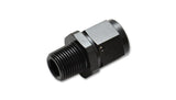 Vibrant -8AN to 1/4in NPT Female Swivel Straight Adapter Fitting Vibrant Fittings  AXOPROS