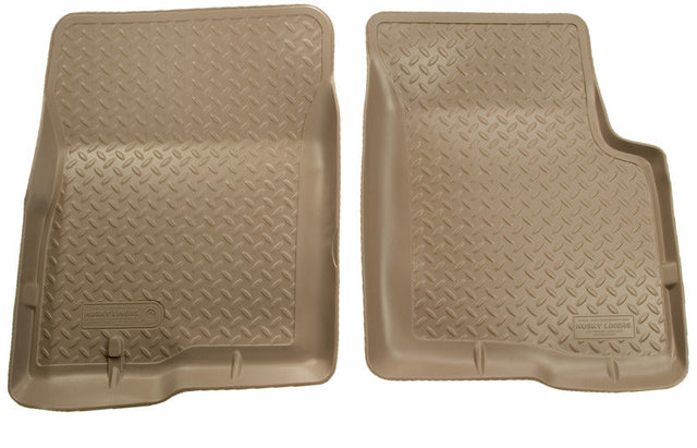 Husky Liners 00-04 Toyota Tundra/01-04 Toyota Sequoia Classic Style Tan Floor Liners Husky Liners Floor Mats - Rubber  AXOPROS