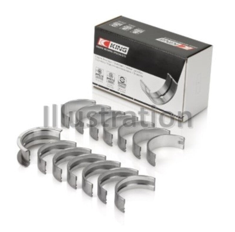 King BMW N55B30A/N53B30A/N52B30A Main Bearing Set - Size +0.50mm King Engine Bearings Bearings  AXOPROS