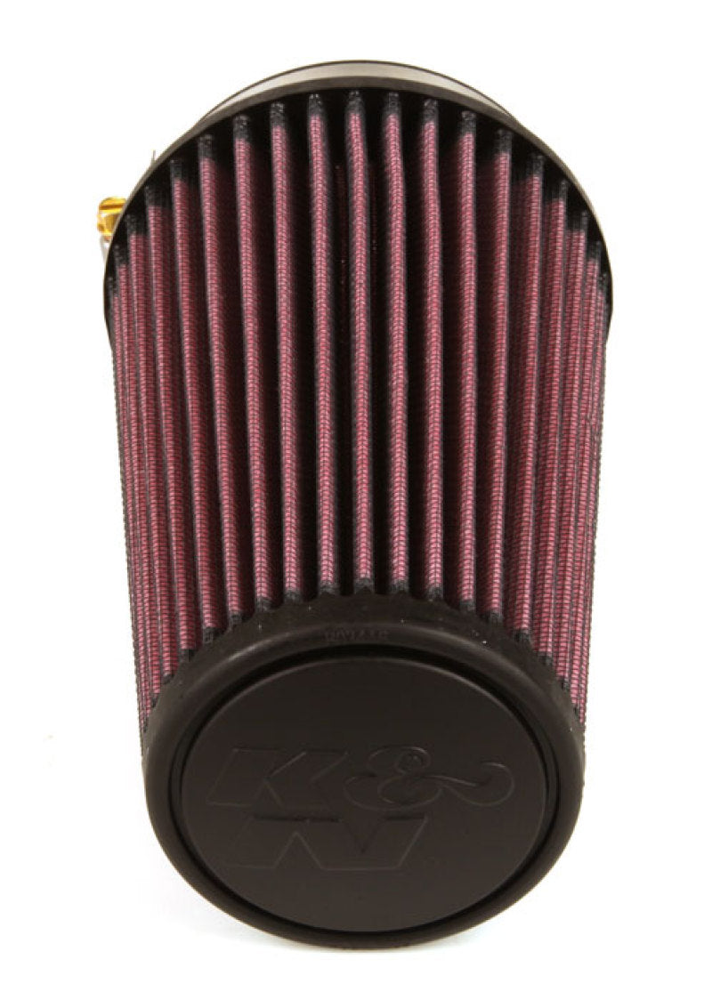 K&N Filter Universal Rubber Filter 3 1/2 inch Flange 4 5/8 inch Base 3 1/2 inch Top 7 inch Height K&N Engineering Air Filters - Universal Fit  AXOPROS