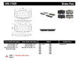 StopTech Performance 06-07 Subaru Impreza WRX/WRX STi Front Brake Pads Stoptech Brake Pads - Performance  AXOPROS
