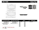 StopTech Performance 06-07 Subaru Impreza WRX/WRX STi Front Brake Pads Stoptech Brake Pads - Performance  AXOPROS