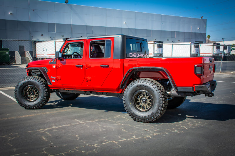 DV8 Offroad 2018+ Jeep Gladiator Rear Bumper DV8 Offroad Bumpers - Steel  AXOPROS