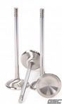 GSC P-D Toyota Supra/BMW B58 / BMW M3/M4 S58 Chrome Polished 28.5mm Head Exhaust Valve - Set of 12 GSC Power Division Valves  AXOPROS