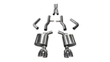 Corsa 2015-2023 Dodge Challenger Hellcat Dual Rear Exit Extreme Exhaust w/ 3.5in Polished Tips CORSA Performance Catback  AXOPROS