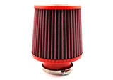 BMC Twin Air Universal Conical Filter w/Polyurethane Top - 76mm ID / 140mm H BMC Air Filters - Universal Fit  AXOPROS