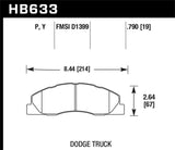 Hawk LTS Street Brake Pads Hawk Performance Brake Pads - OE  AXOPROS