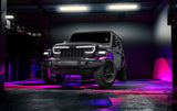 Oracle VECTOR Series Full LED Grille - Jeep Wrangler JL/JT - NA SEE WARRANTY ORACLE Lighting Light Accessories and Wiring  AXOPROS