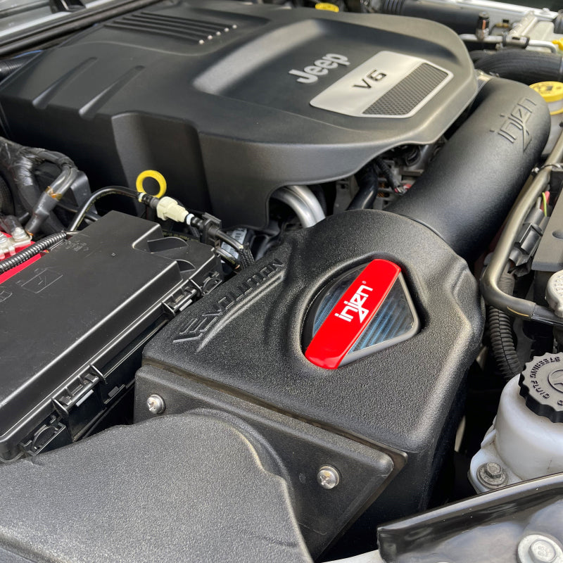 Injen 12-18 Jeep Wrangler JK V6-3.6L Evolution Intake- Dry Injen Cold Air Intakes  AXOPROS