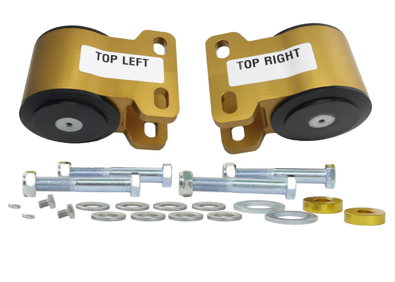 Whiteline 08+ Ford Focus / 04-09 Mazda 3 Front Anti-Lift/Caster - C/A Lower Inner Rear Bushing Whiteline Bushing Kits  AXOPROS