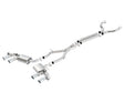 Borla 2017+ Chevy Camaro ZL1 6.2L S-Type Catback Exhaust w/ Dual Split Rear Exit Borla Catback  AXOPROS