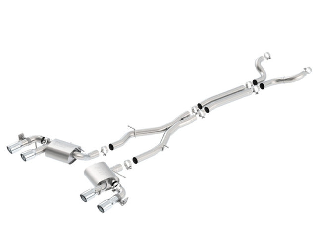 Borla 2017+ Chevy Camaro ZL1 6.2L S-Type Catback Exhaust w/ Dual Split Rear Exit Borla Catback  AXOPROS