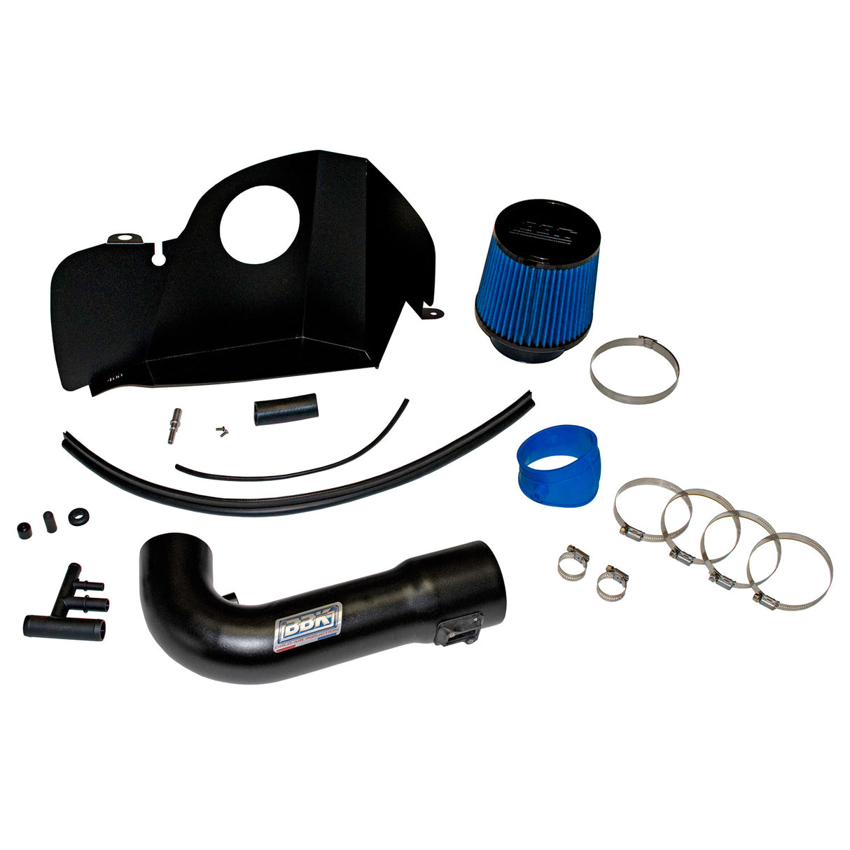 2018-2023 Ford Mustang 5.0 GT BBK Cold Air Intake Kit (Blackout Finish) BBK Performance Parts Engine Cold Air Intake  AXOPROS