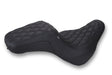 Mustang 18-25 HD Dble Diamond Squareback Low Rider S and El Diablo, Sport Glide Black Mustang Motorcycle Passenger Motorcycle Seats  AXOPROS