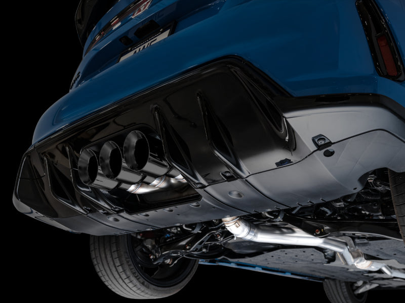 AWE Tuning 2023 Honda Civic Type R FL5 Touring Edition Exhaust w/ Triple Diamond Black Tips AWE Tuning Catback  AXOPROS