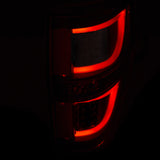 ANZO 2009-2013 Ford F-150 LED Taillights Black ANZO Tail Lights  AXOPROS