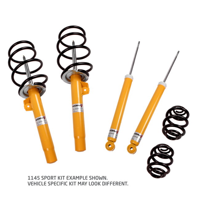 Koni 1145 Sport Kit 15+ Ford Mustang V8 Coupe/Convertible (excl GT350/GT350R/MagneRide Models) KONI Shock & Spring Kits  AXOPROS