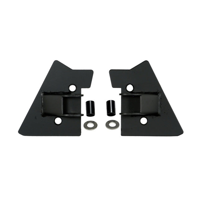 Rugged Ridge 97-02 Jeep Wrangler TJ Black Mirror Relocation Brackets Rugged Ridge Exterior Trim  AXOPROS