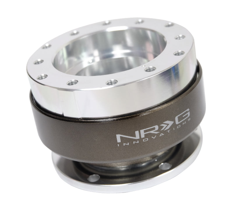 NRG Quick Release Gen 2.0 - Silver Body / Chrome Ring SFI Spec 42.1 NRG Quick Release Adapters  AXOPROS
