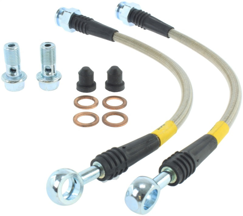 StopTech Stainless Steel Rear Brake lines for Mazda 6 Stoptech Brake Line Kits  AXOPROS
