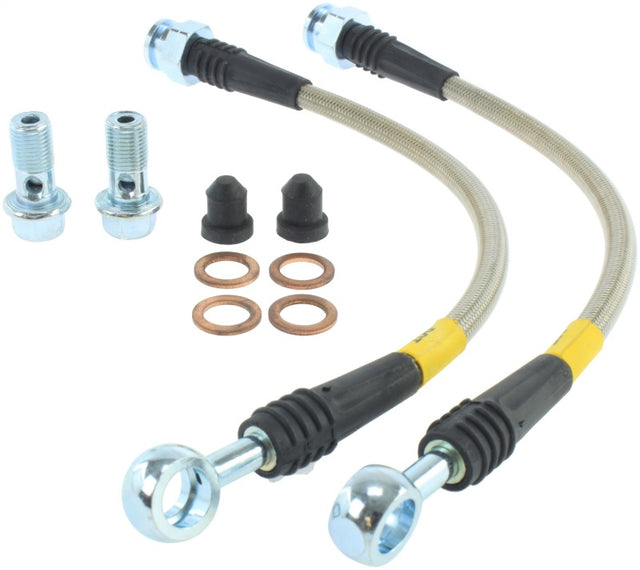 StopTech Stainless Steel Rear Brake lines for Mazda 6 Stoptech Brake Line Kits  AXOPROS