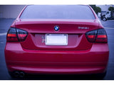 Spyder BMW E90 3-Series 06-08 4Dr LED Tail Lights Red Smoke ALT-YD-BE9006-LED-RS SPYDER Tail Lights  AXOPROS