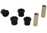 Whiteline Plus 3/08+ Dodge Challenger / 11/05+ Charger Steering Rack & Pinion Mount Whiteline Bushing Kits  AXOPROS