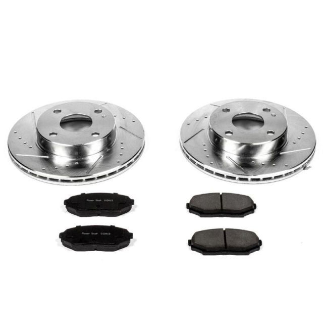 Power Stop 90-93 Mazda Miata Front Z23 Evolution Sport Brake Kit PowerStop Brake Kits - Performance D&S  AXOPROS