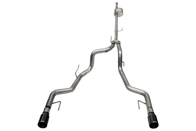 Corsa 2022-2025 Ford F-150 SuperCrew/5.5ft Bed 5.0L V8 Xtreme Cat-Back Dual Rear Exit-BlackPVD CORSA Performance Catback  AXOPROS