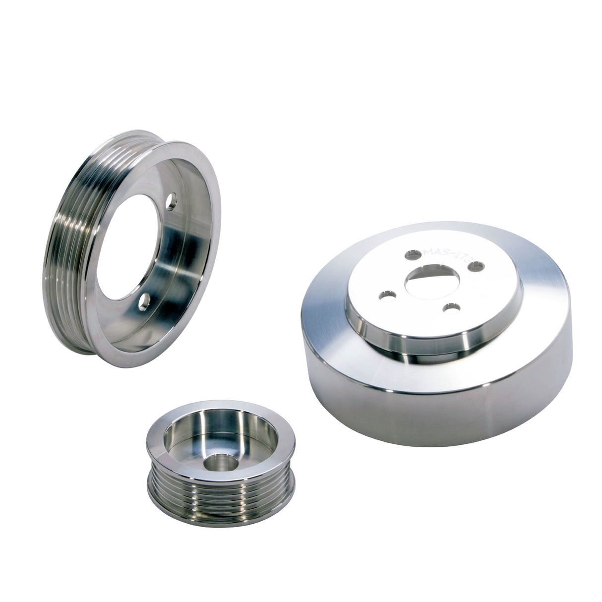 BBK MUSTANG 5.0 3 PC UNDER DRIVE PULLEY KIT (ALUMINUM) BBK Performance Parts Engine Under Drive Pulley Kit  AXOPROS