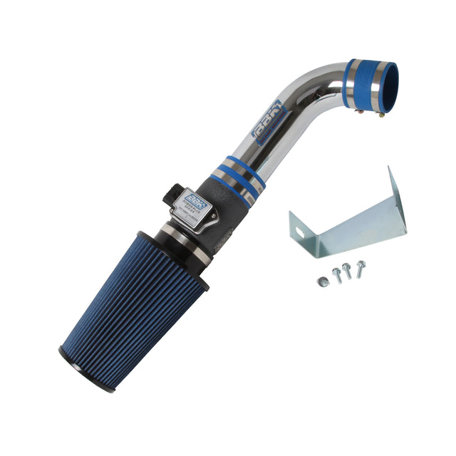 BBK MUSTANG 5.0 COLD AIR INTAKE NON-FENDERWELL (Powder Coated Chrome) BBK Performance Parts Engine Cold Air Intake  AXOPROS