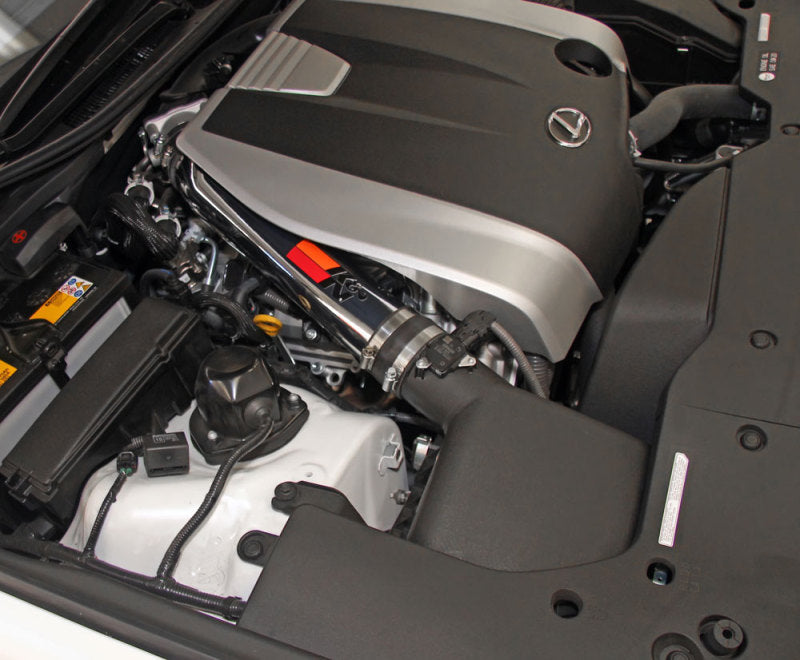 K&N 69 Series Performance Typhoon Intake Kit - Polished for 13-14 Lexus GS350 3.5L V6 K&N Engineering Cold Air Intakes  AXOPROS