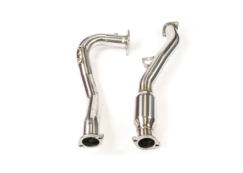 Invidia 15-21 Subaru WRX w/ Manual Transmission J-Pipe With Bottom High Flow Cat Down Pipe Invidia Downpipes  AXOPROS