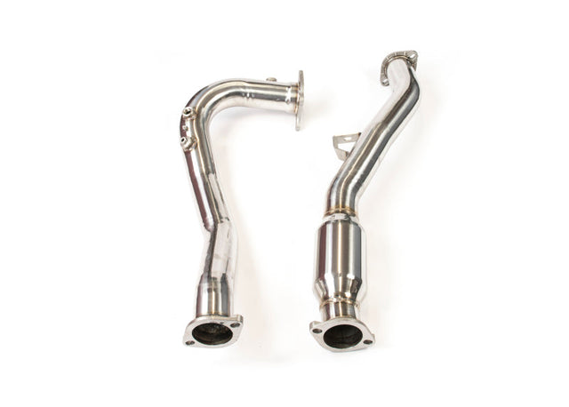 Invidia 15-21 Subaru WRX w/ Manual Transmission J-Pipe With Bottom High Flow Cat Down Pipe Invidia Downpipes  AXOPROS