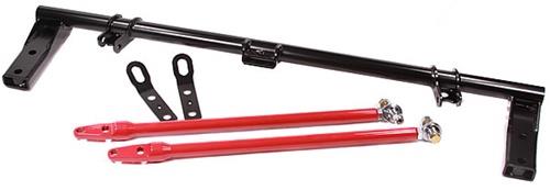 Innovative 90-93 Accord H/F-Series Black Steel Competition Traction Bar Kit (H/F-Series engine) Innovative Mounts Traction Bars  AXOPROS