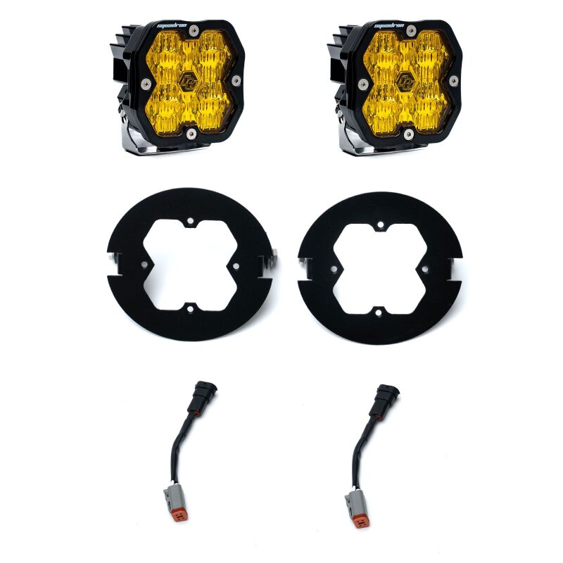 Baja Designs Baja Designs 06-14 Ford F-150 / 07-13 Toyota Tundra & 05-11 Tacoma Squadron 2.0 FPK - Amber Light Bars & Cubes aftermarket performance part