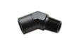 Vibrant 1/4in NPT Female to Male 45 Degree Pipe Adapter Fitting Vibrant Fittings  AXOPROS
