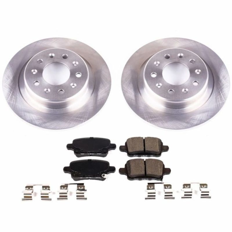 Power Stop 2018 Chevrolet Equinox Rear Autospecialty Brake Kit PowerStop Brake Kits - OE  AXOPROS