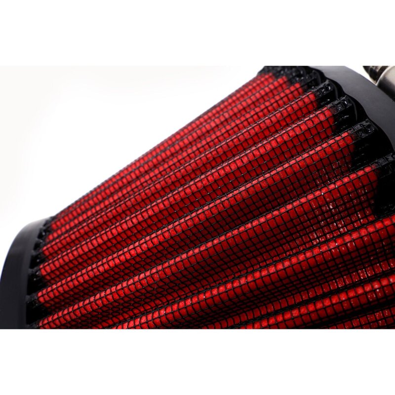 BLOX Racing Shorty Performance 5in Air Filter w/3in Velocity Stack and Coupler Kit BLOX Racing Air Filters - Direct Fit  AXOPROS