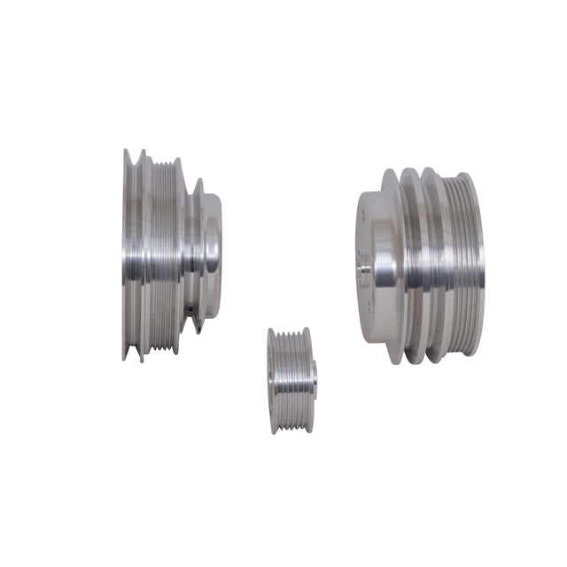 BBK GM 5.0/5.7 F-BODY/GM TRUCK 3 PC UNDER DRIVE PULLEY KIT (ALUMINUM) BBK Performance Parts Engine Under Drive Pulley Kit  AXOPROS