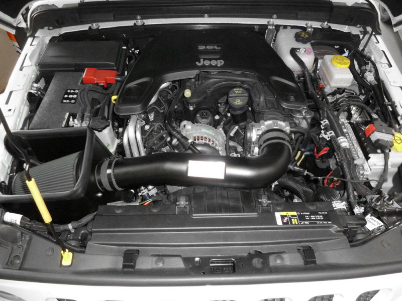 K&N 2018 Jeep Wrangler JL V6-3.6L F/I Blackhawk Performance Intake Kit (No Jeep Grand Cherokee) K&N Engineering Cold Air Intakes  AXOPROS
