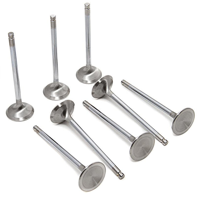 GSC P-D Subaru Subaru EJ205/EJ207/EJ257 Chrome Polished Exhaust Valve - 33mm Head (+1mm) - Single GSC Power Division Valves  AXOPROS
