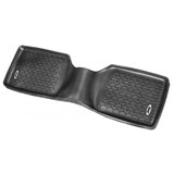 Rugged Ridge Floor Liner Rear Black 1984-2001 Jeep Logo Cherokee XJ Rugged Ridge Floor Mats - Rubber  AXOPROS