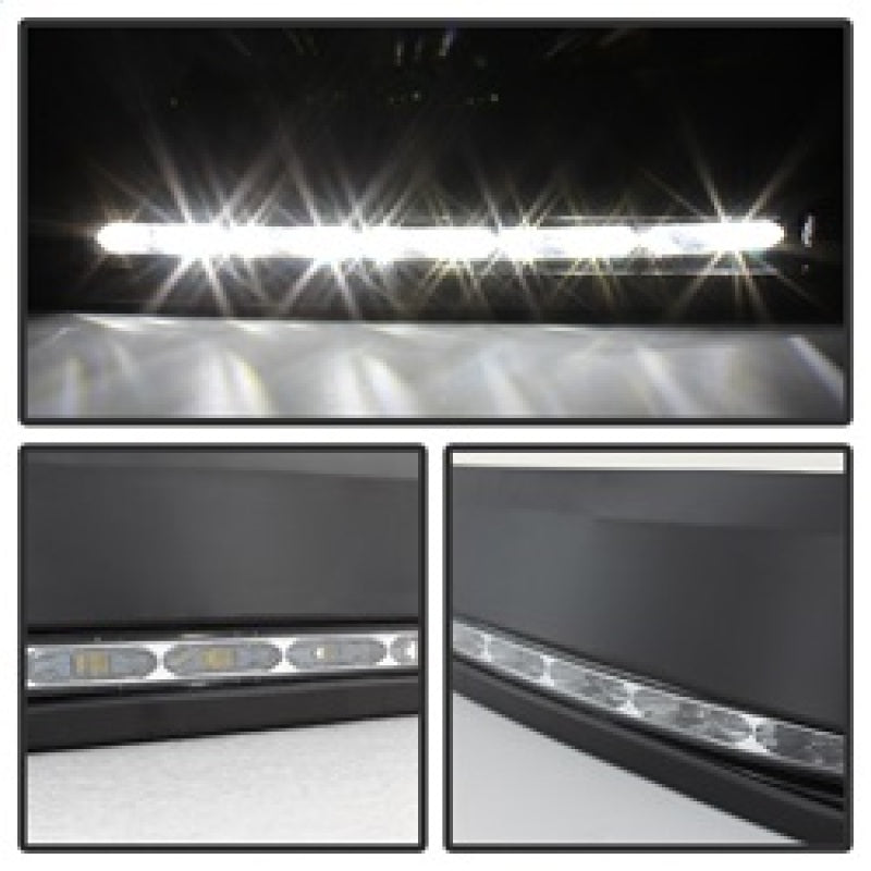 Spyder Toyota Tundra 07-13 Daytime LED Running Lights (XSP-X Model Look)wo/swtch Blk FL-DRL-TTU07-BK SPYDER Daytime Running Lights  AXOPROS