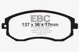 EBC 12+ Scion FR-S 2 Ultimax2 Front Brake Pads EBC Brake Pads - OE  AXOPROS