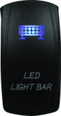 DragonFire Racing Lighted Switch Led Light Bar On/Off Blue DragonFire Racing Relays  AXOPROS