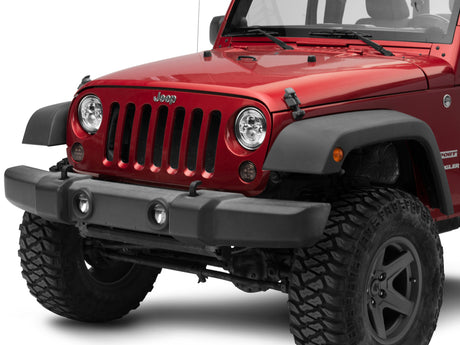 Raxiom Raxiom 07-18 Jeep Wrangler JK Axial Series LED Amber Turn Signals (Smoked) Sidemarkers & Indicators aftermarket performance part